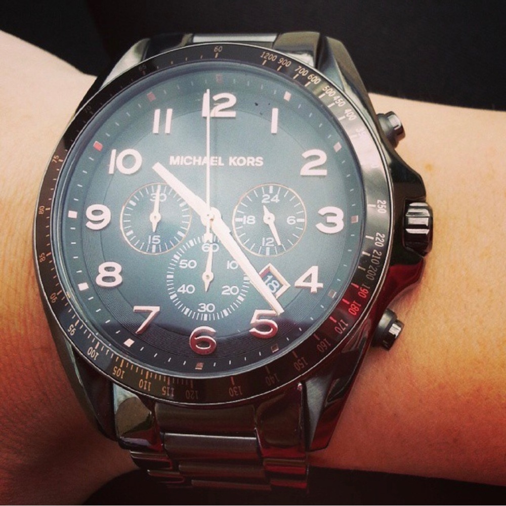 Michael Kors Mens Gunmetal Watch